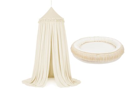 Boho Vanilla Canopy & Cocoon Set
