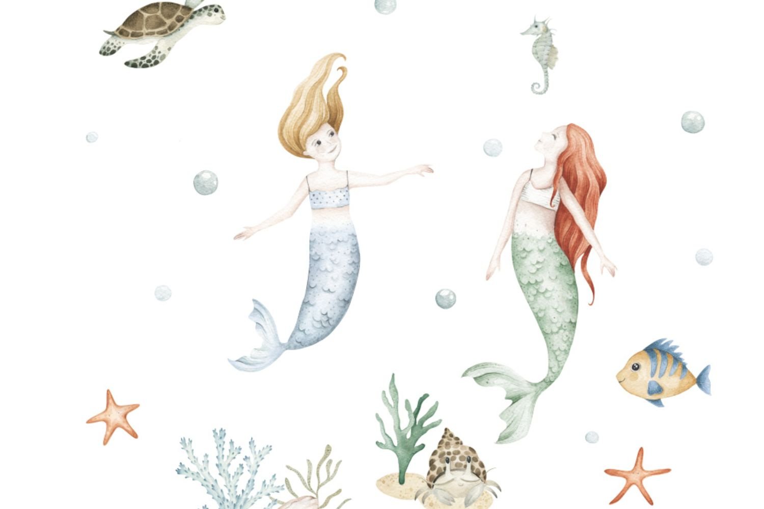 Mermaids Sticker Set