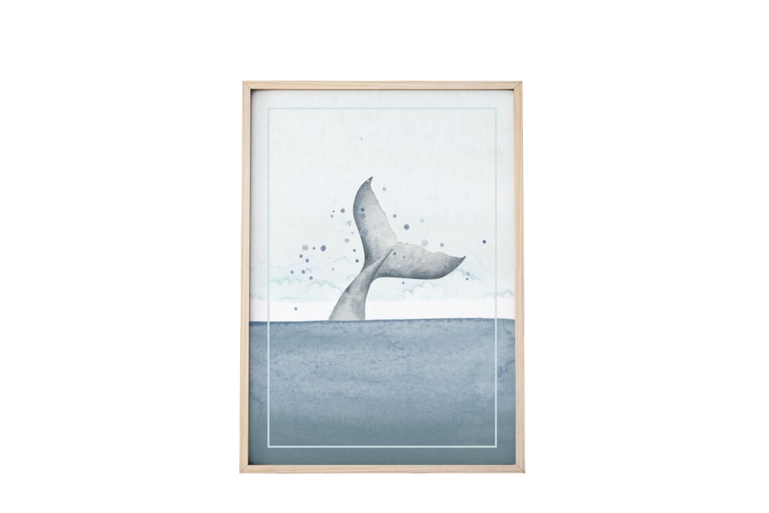 Whale I Poster