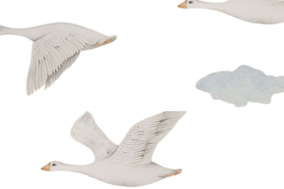 Flying Geese Stickers