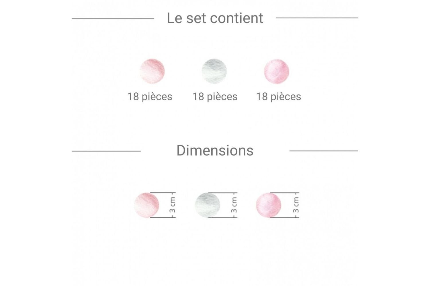 Pois Rose Pastel Pois Rose Pastel