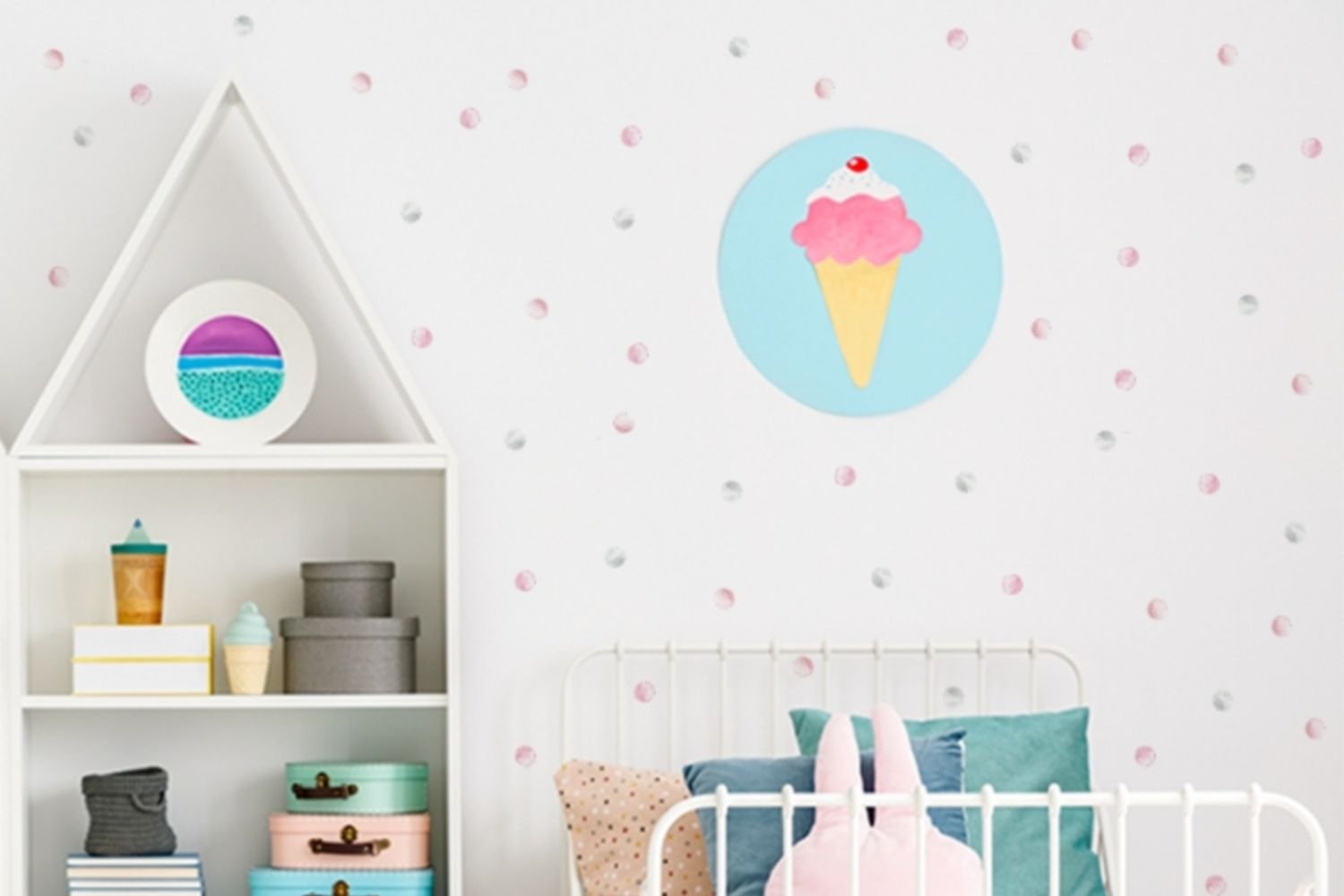 Pois Rose Pastel Pois Rose Pastel