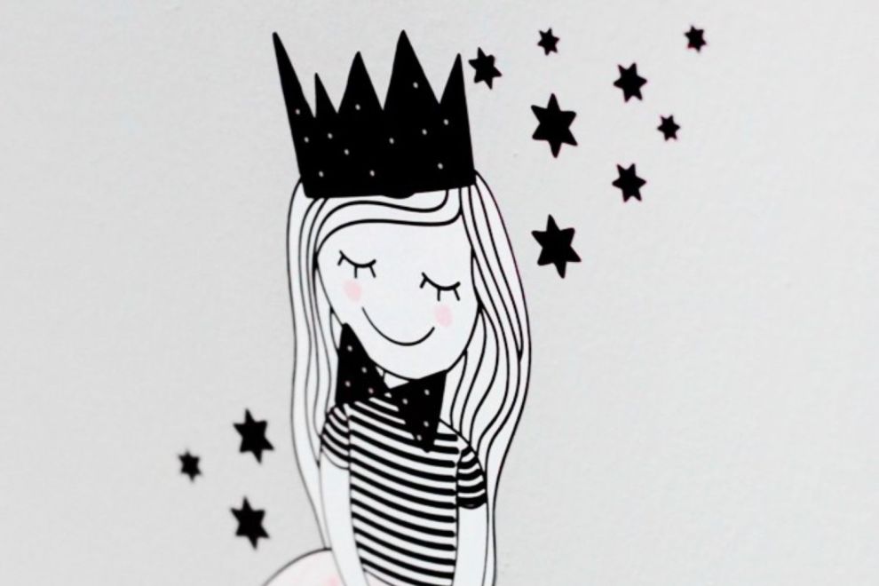 Sticker Princesse Amélie