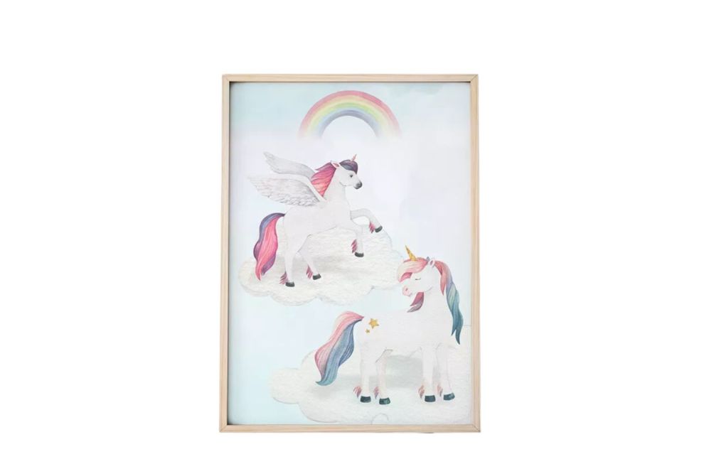 Pegasus & Unicorn Poster
