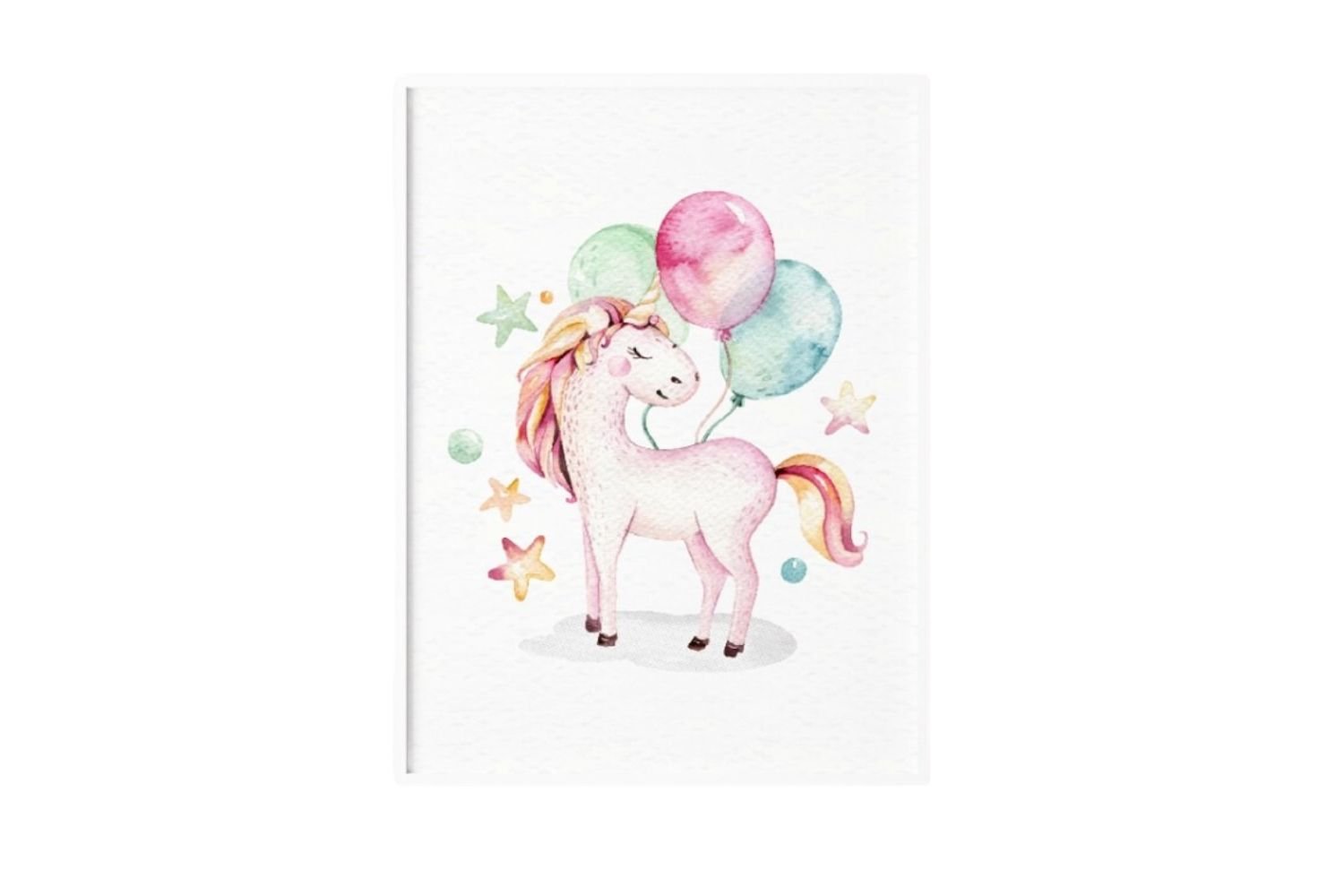 Imagen Unicornio y Globos