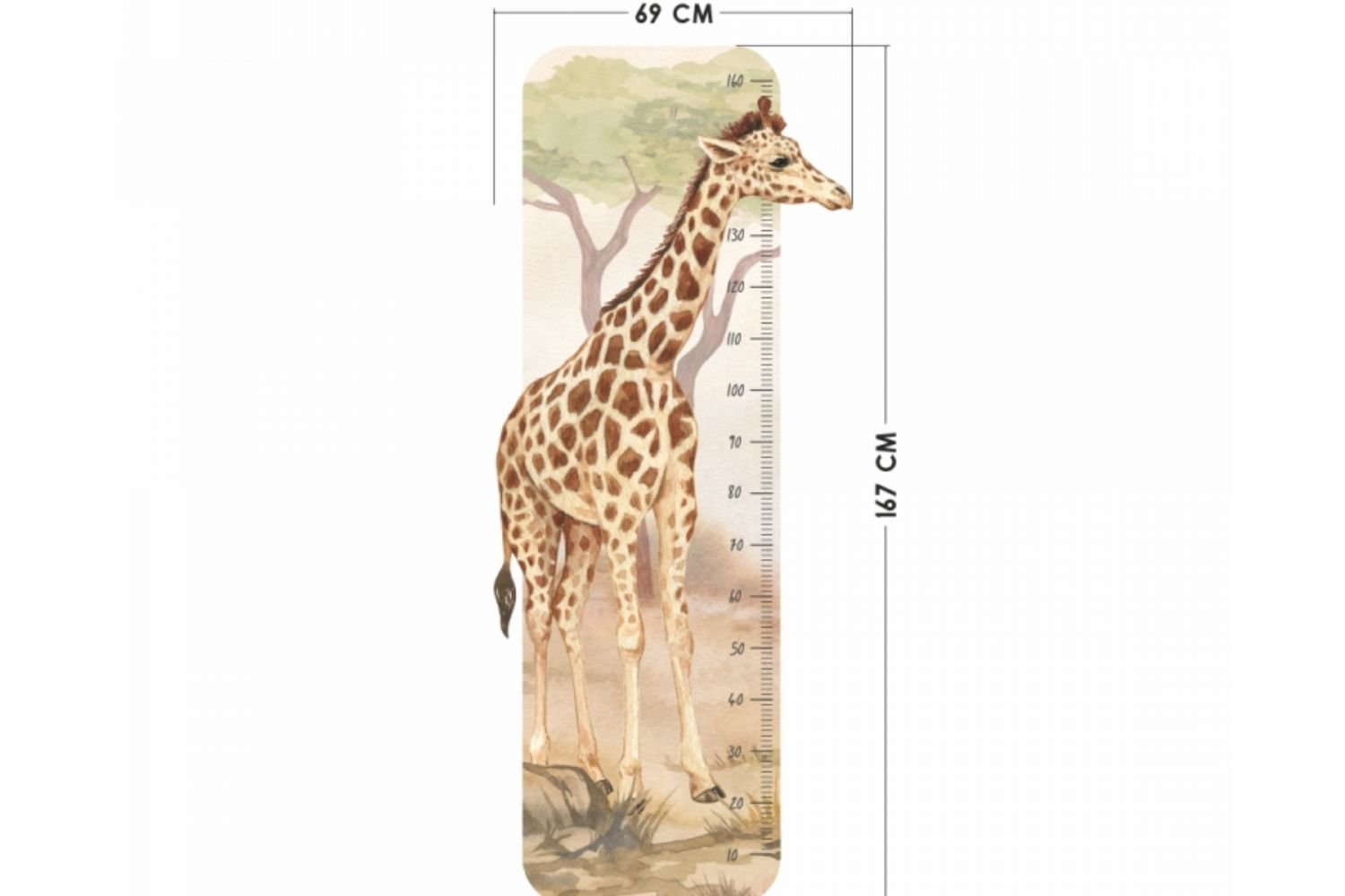 Messlatte Giraffe