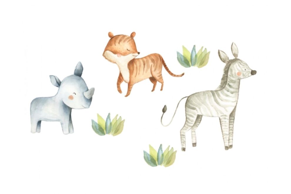 Sticker Animales de Safari 1
