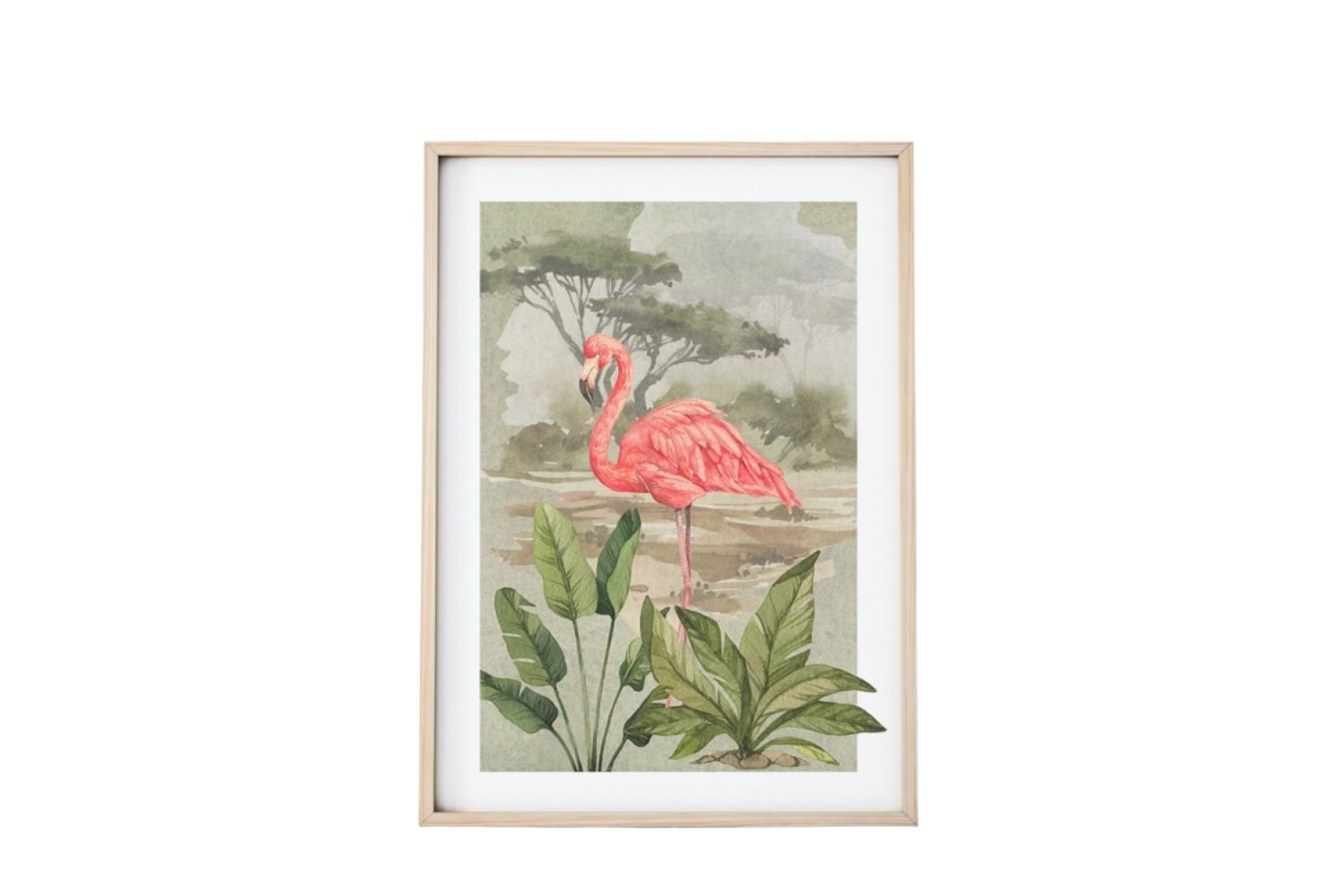 Pink Flamingo Poster