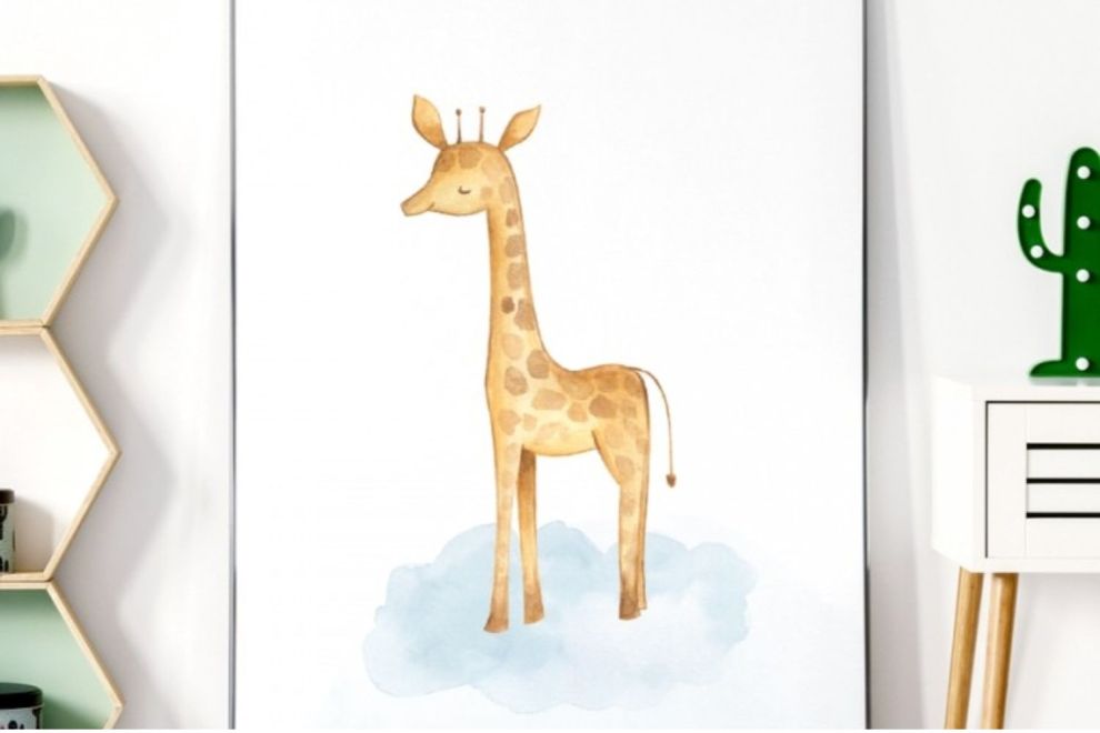 Giraffe Poster