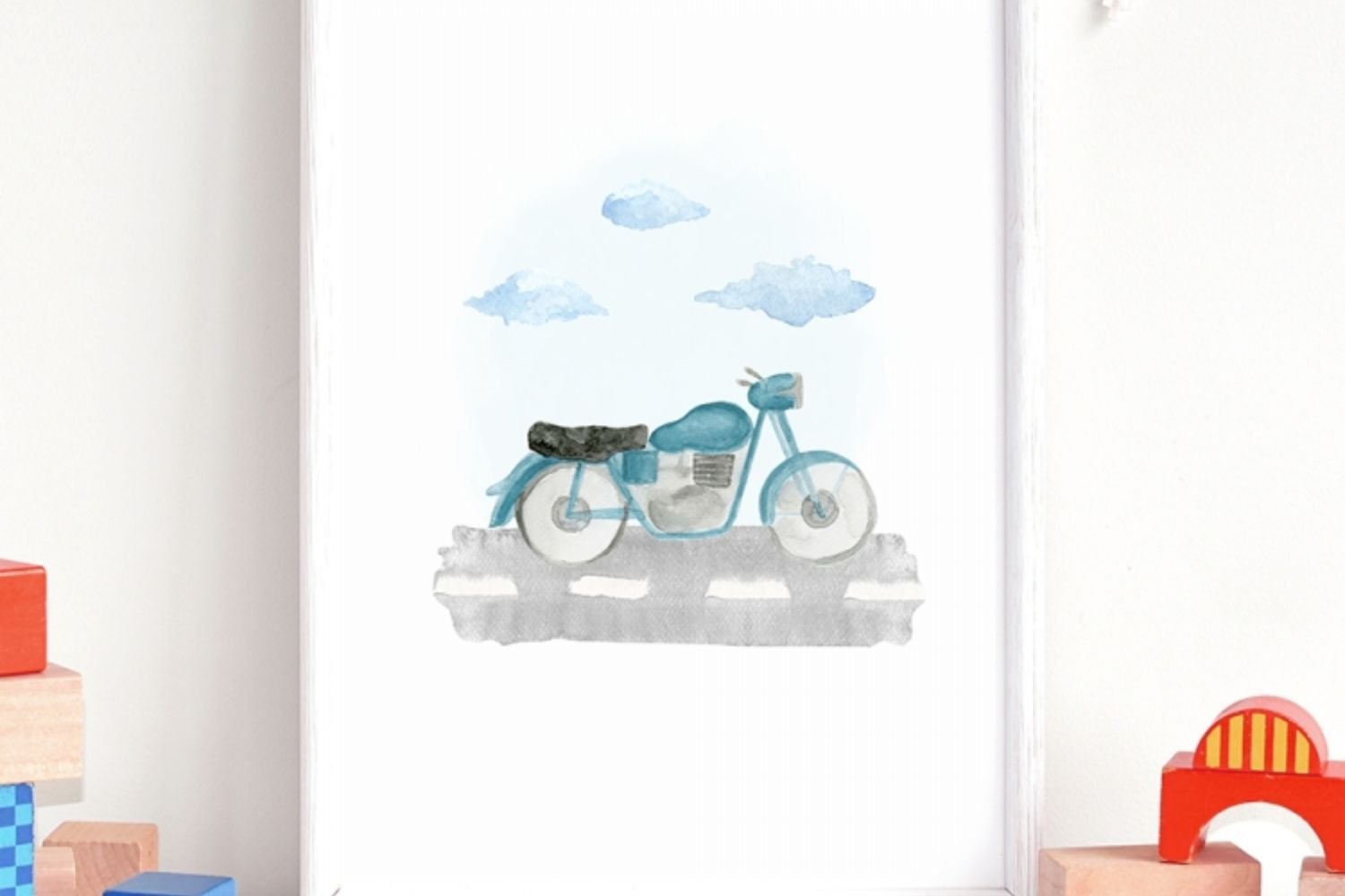 Motorcycle Poster