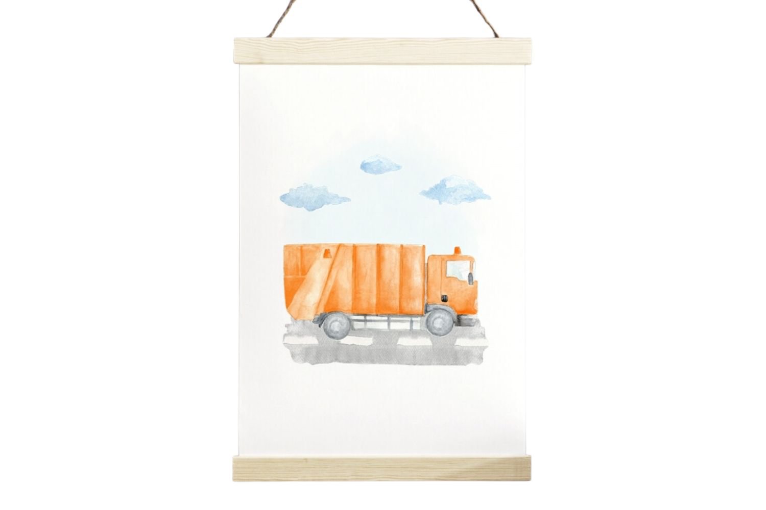 Garbage Truck Poster