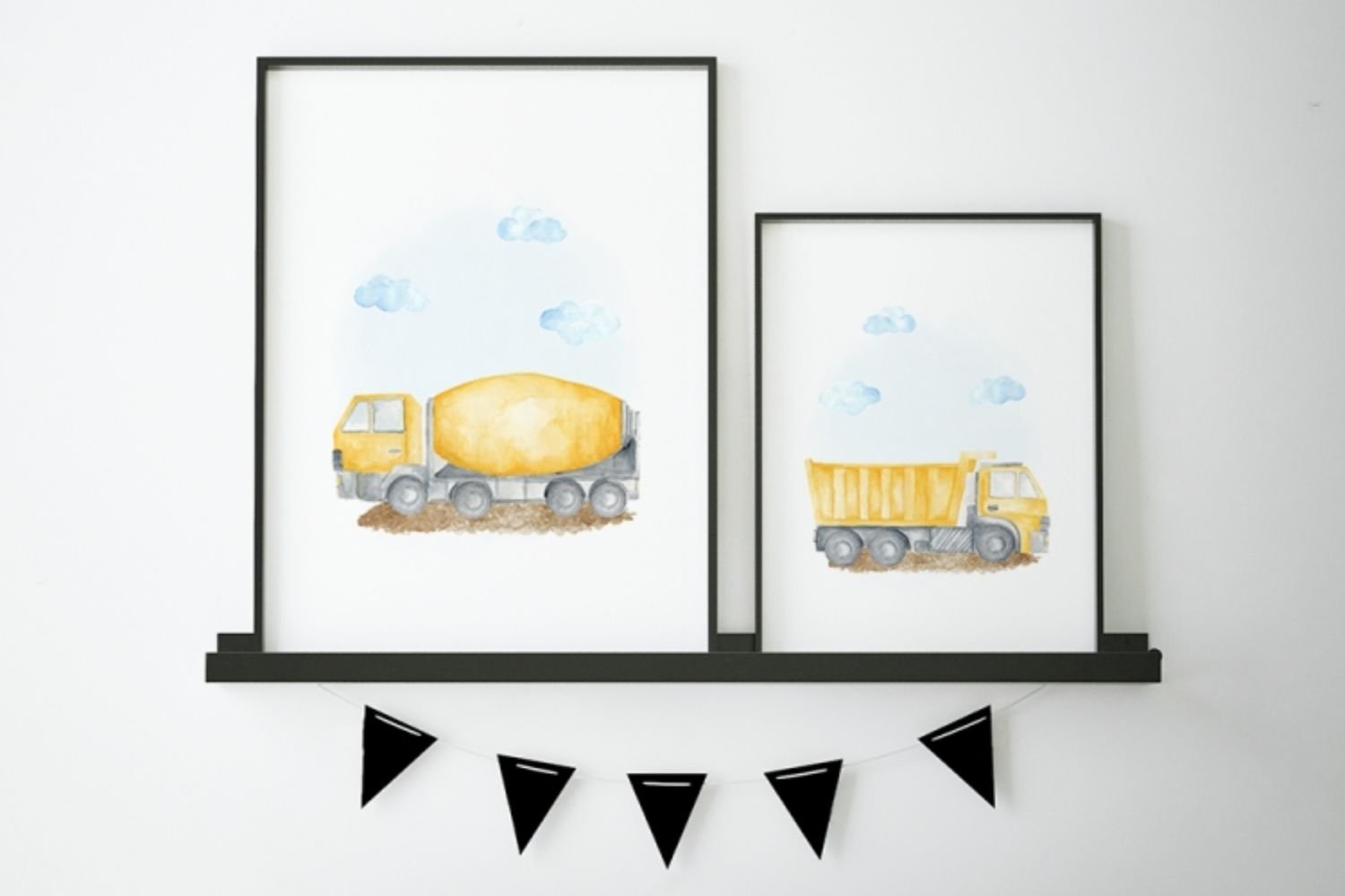 Dump Truck Poster