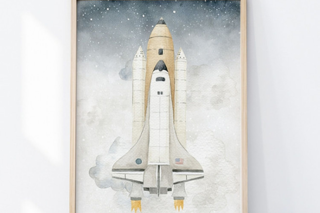Raketen-Poster