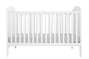 Lit Bébé Évolutif Hampton 70x140cm - Blanc