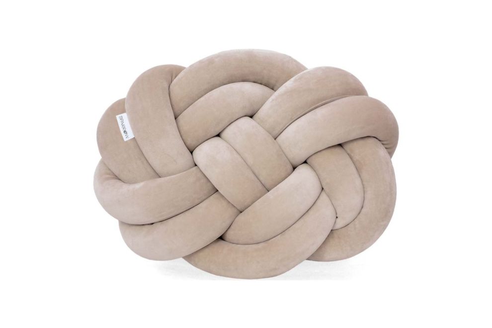 Coussin Noeud Cappuccino