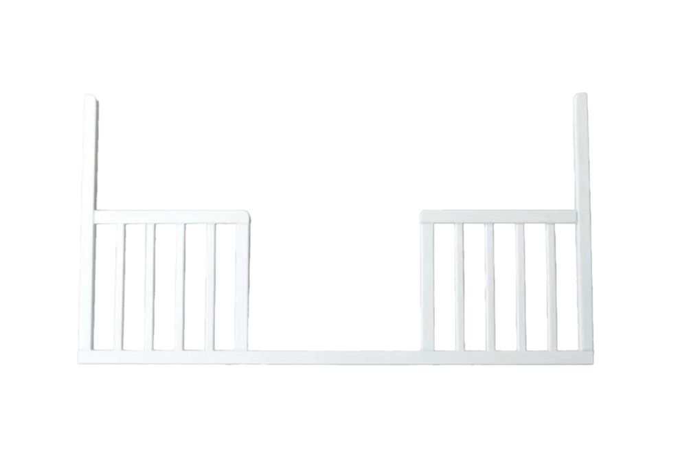 Barriera con Ingresso al centro per Letto Bebè Stella - Bianco
