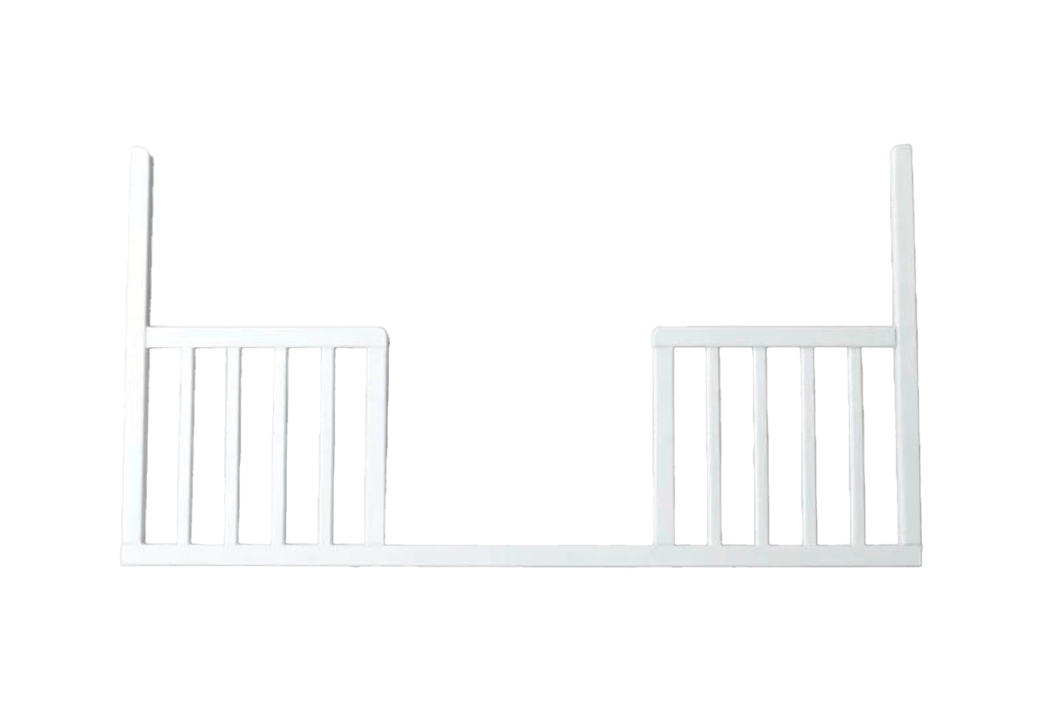 Middle Entrance Barrier for Cot White - 60x120