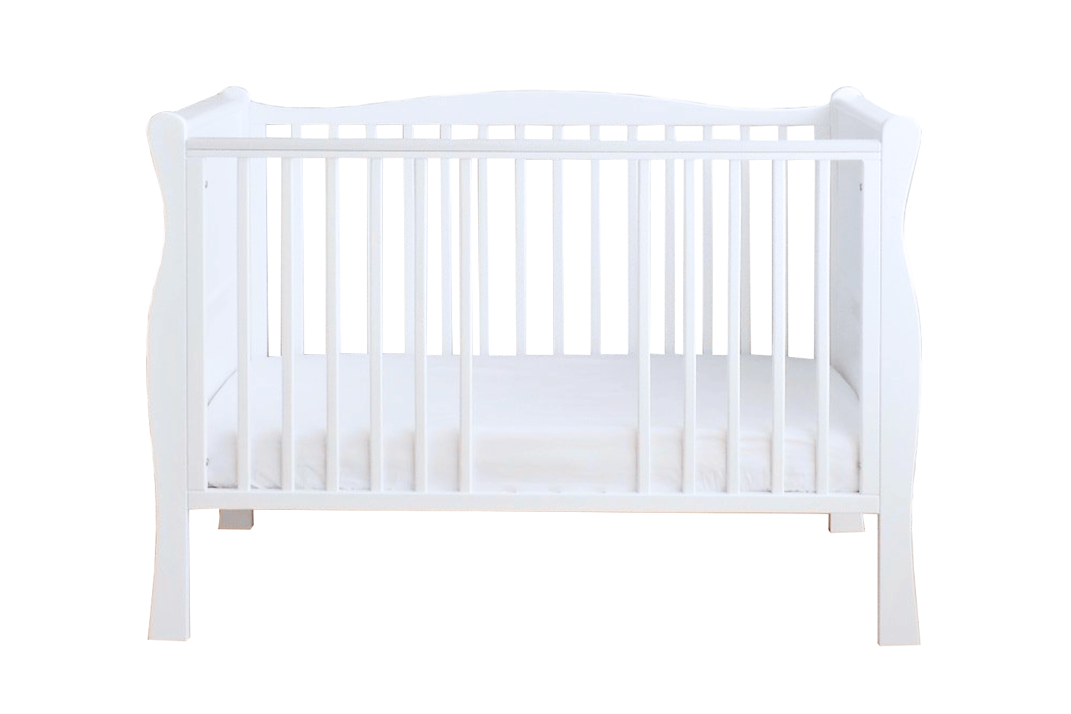 Lit Bébé Stella 60x120 - Blanc