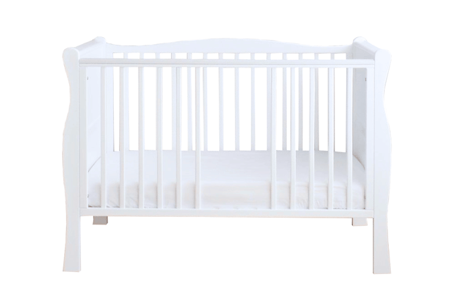 Stella  Cot Evolving Bed White 70x140cm