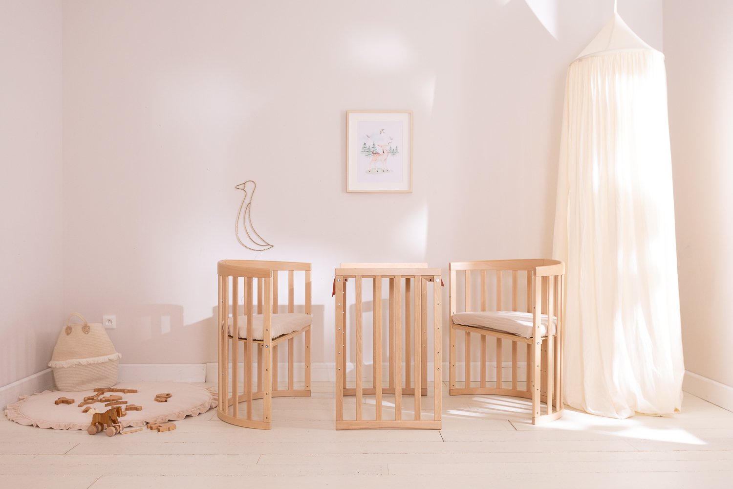 7 in 1 Evolving Cradle - Natural 7 in 1 Evolving Cradle - Natural