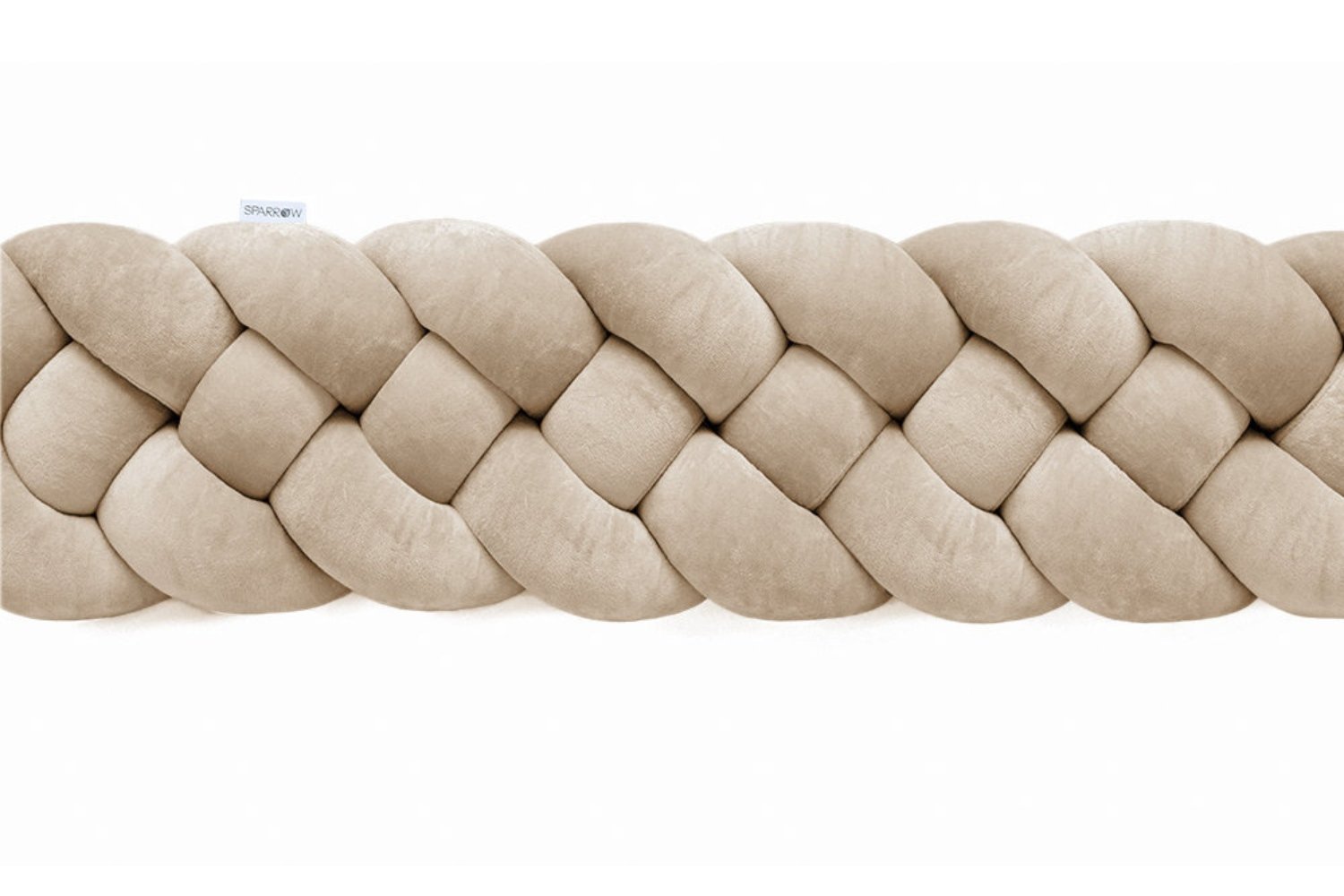 Cappuccino Bed Bumper - 4 Ropes