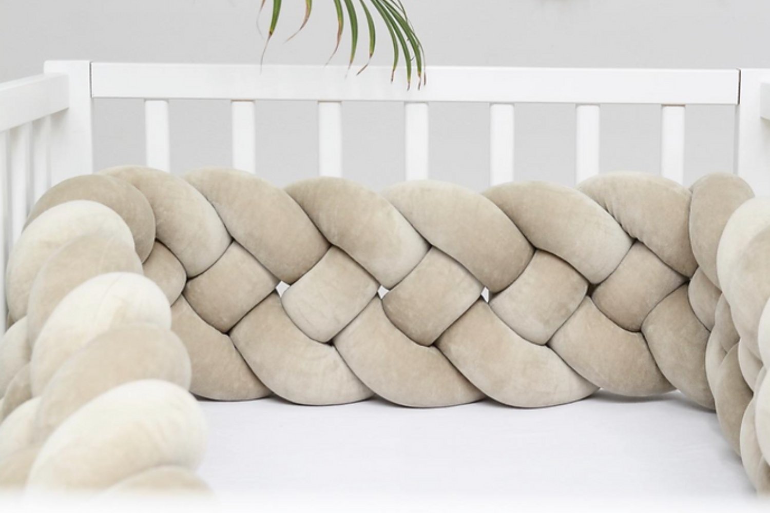 Cappuccino Bed Bumper - 4 Ropes