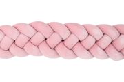 Powder Pink Bed Bumper - 4 Ropes
