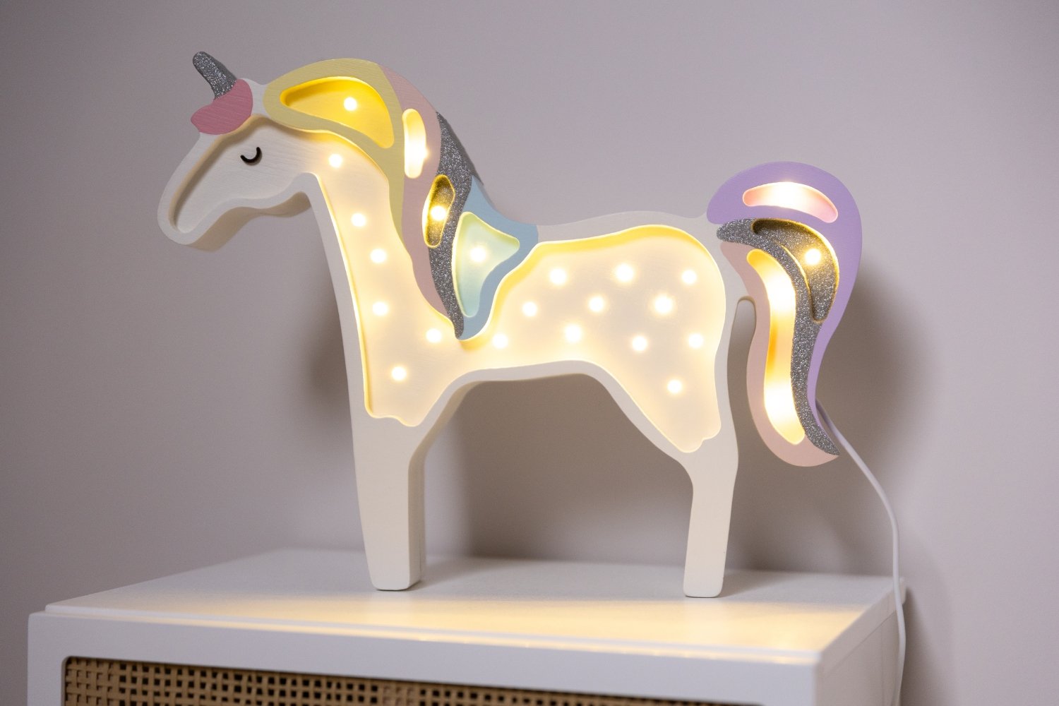 Lampe Little Lights Licorne LED