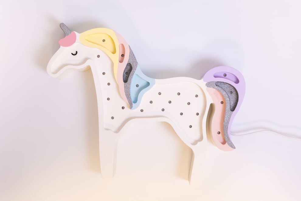 Dekolampe Einhorn Little Lights