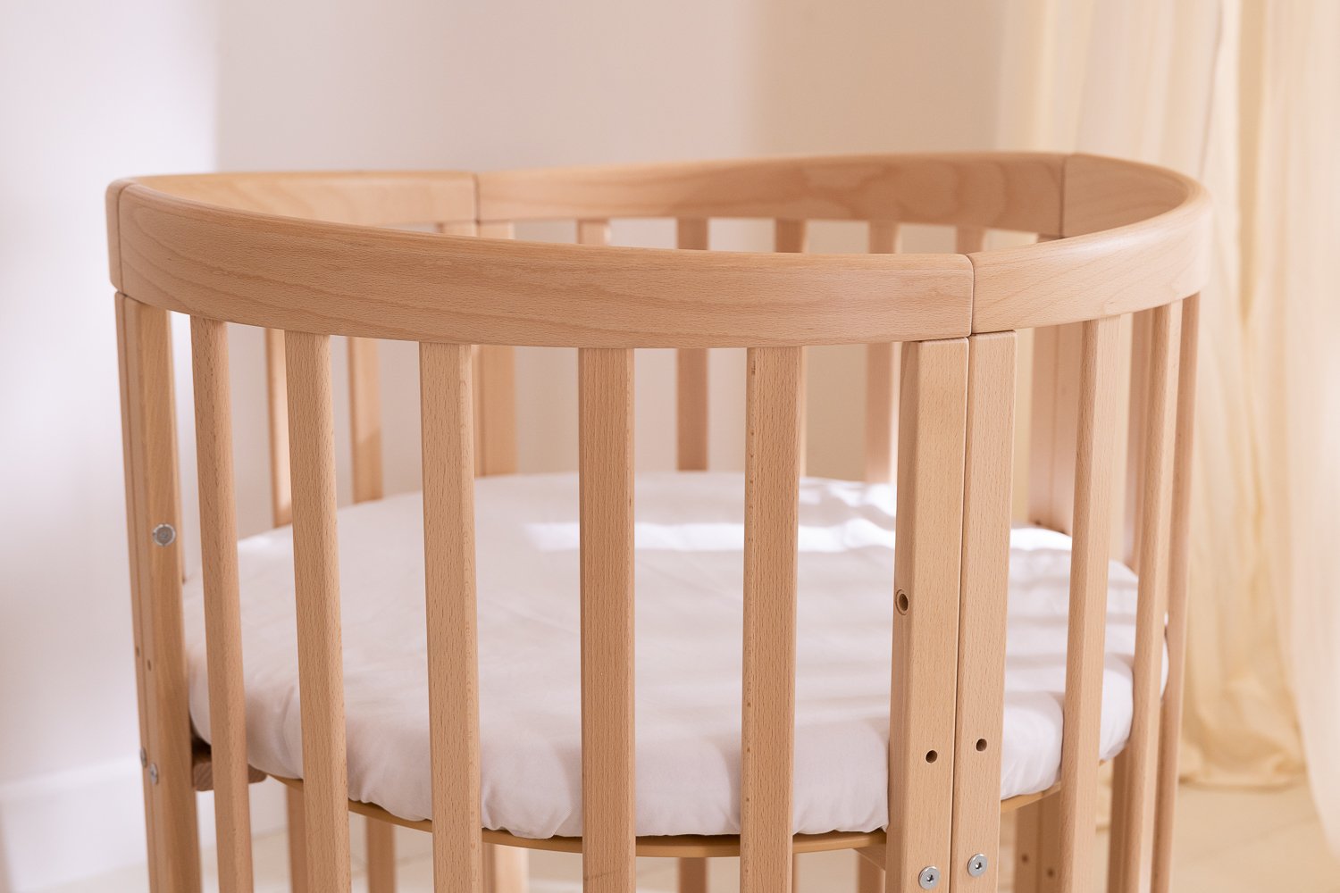 Set of 2 Fitted Sheets for Evolving Oval Cradle Set of 2 Fitted Sheets for Evolving Oval Cradle