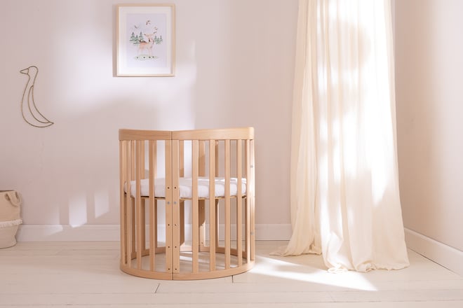 2er-Set Spannbettlaken für 7 in 1 Babywiege Mitwachsend