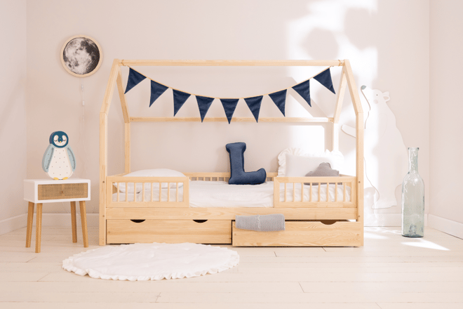 House Bed BWT 80x180cm