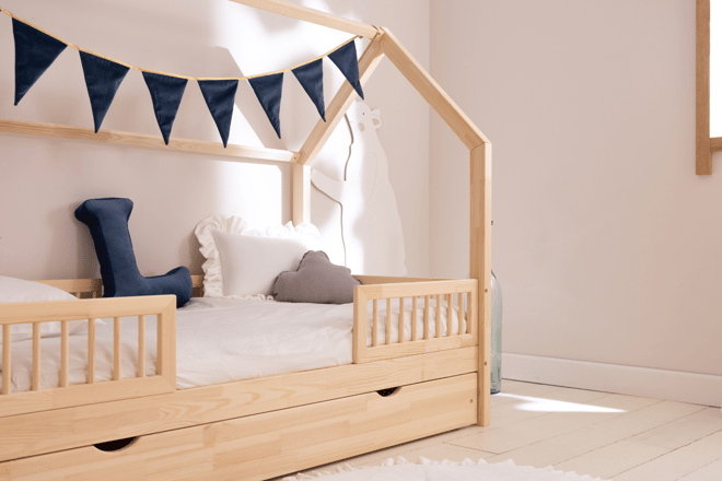 House Bed BWT 80x180cm
