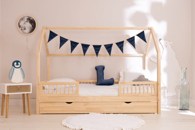 House Bed BWT 80x180cm