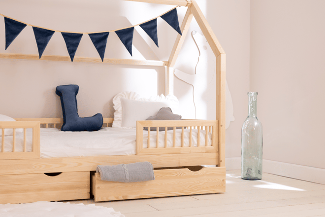 Lit Cabane BWT 90x160cm