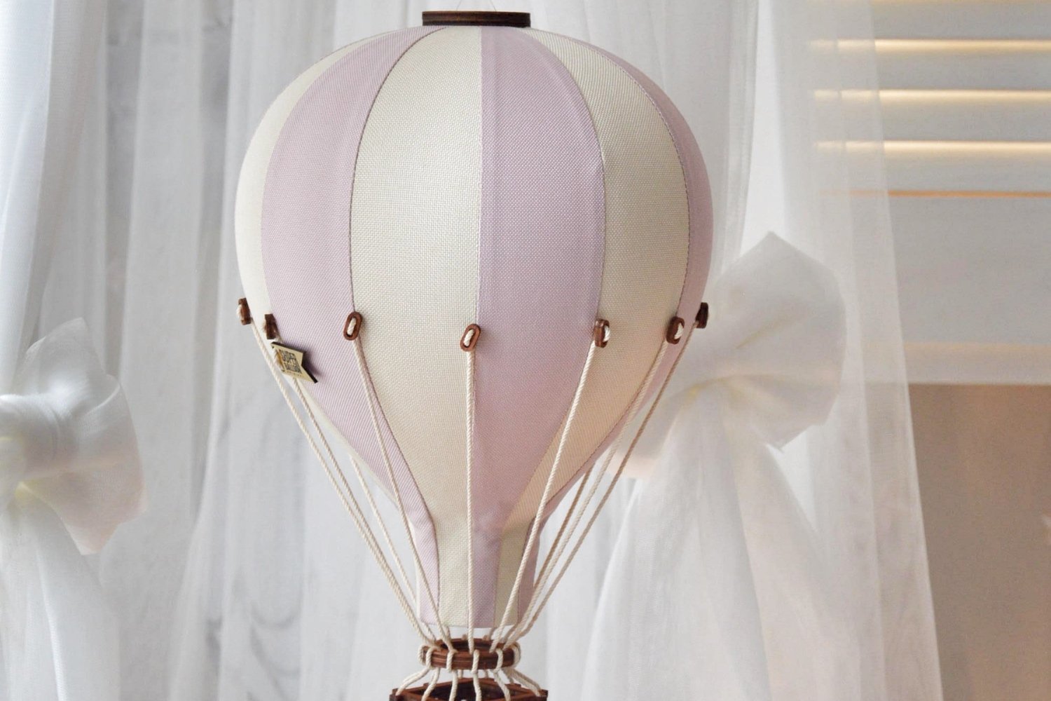 Light Pink Hot Air Balloon