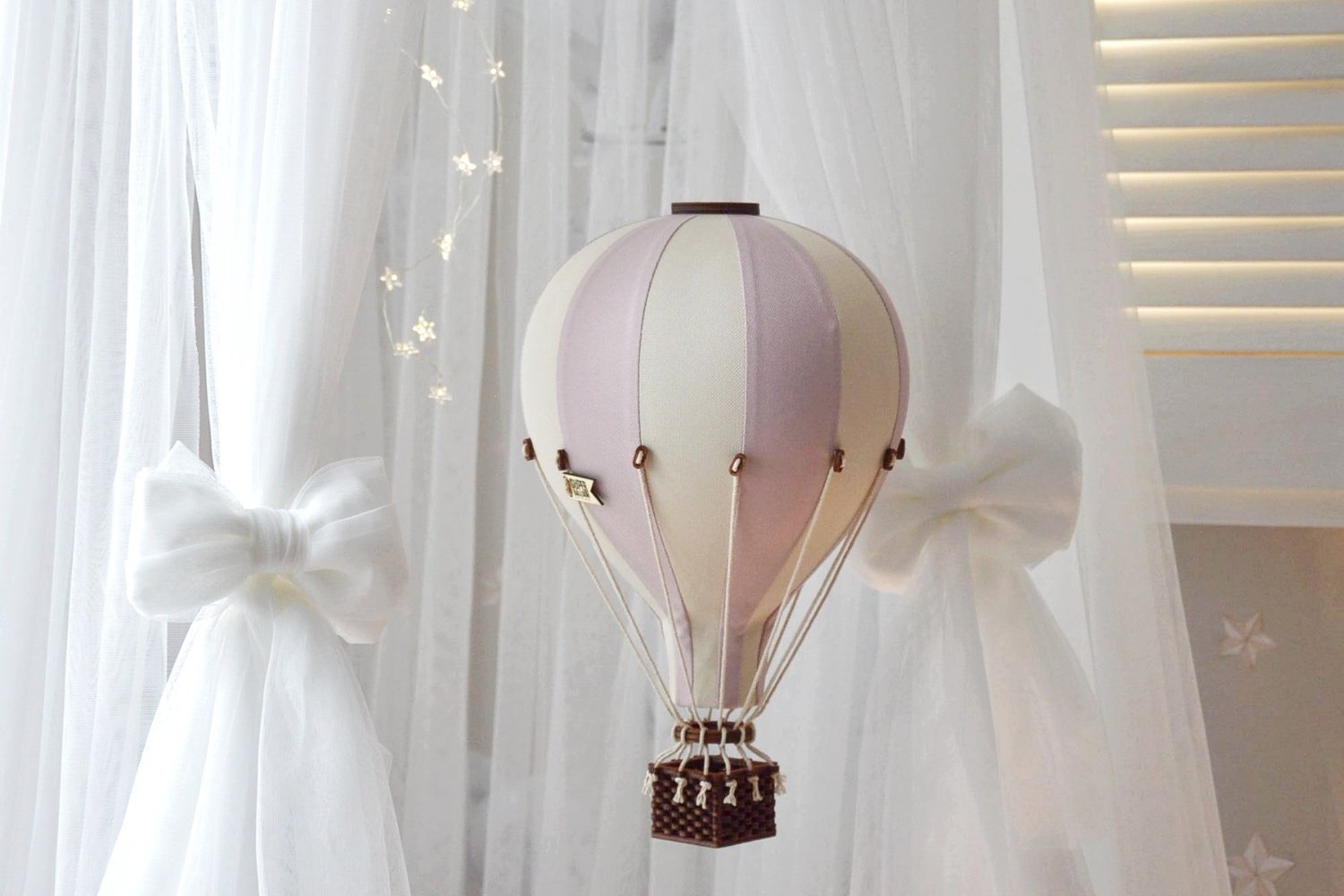 Light Pink Hot Air Balloon