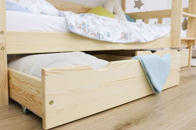 Cassetto in Legno Naturale - 80x160