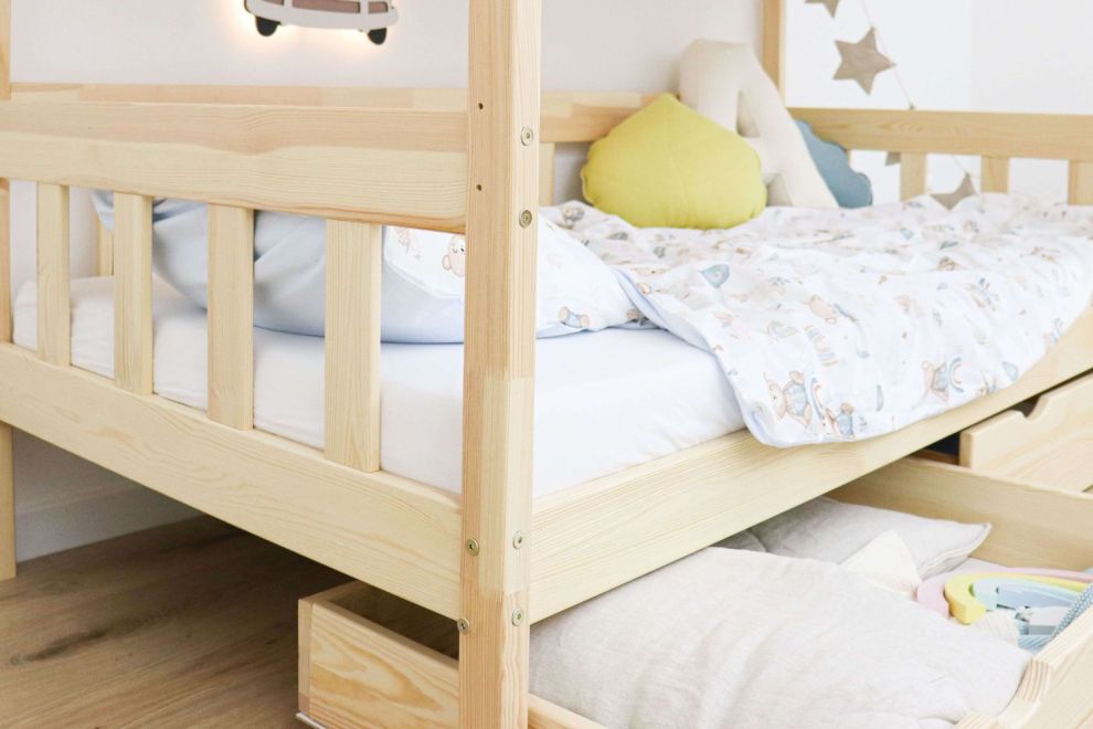 Drawer - Natural Wood 90x200 Drawer - Natural Wood 90x200