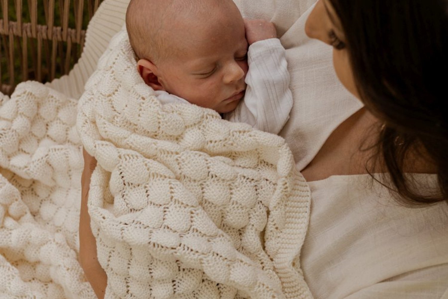 Creamy Bamboo Blanket