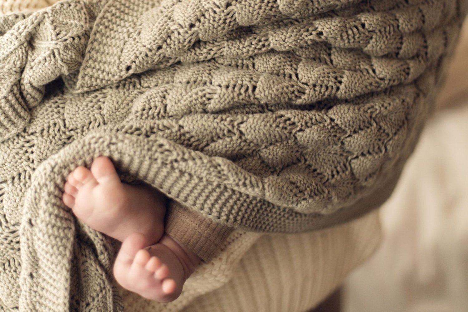 Sage Green Bamboo Blanket