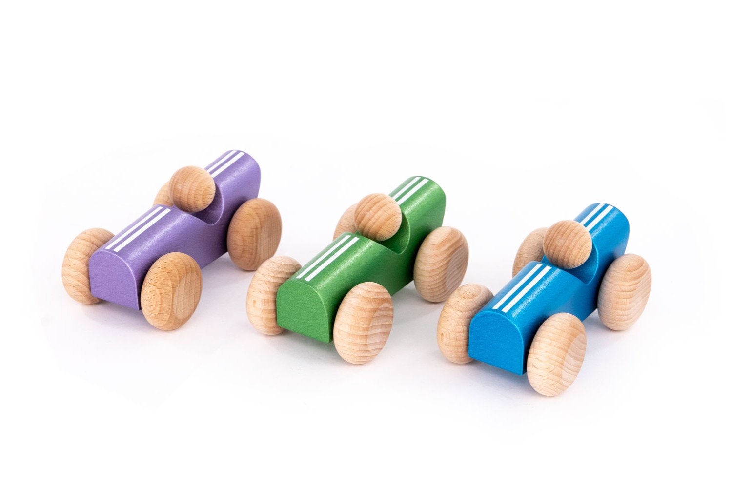 Saldi Estivi - Giocattolo in legno - Macchina da Corsa d'epoca
