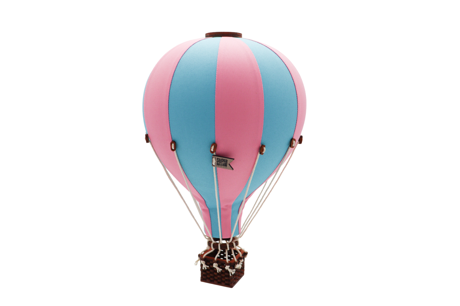 Globo aerostático Rosa Claro