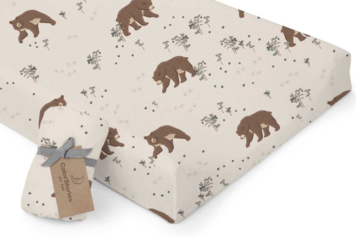 Mon Lit Cabane - - Drap Housse 50x70 Pour Matelas à Langer - Blanc