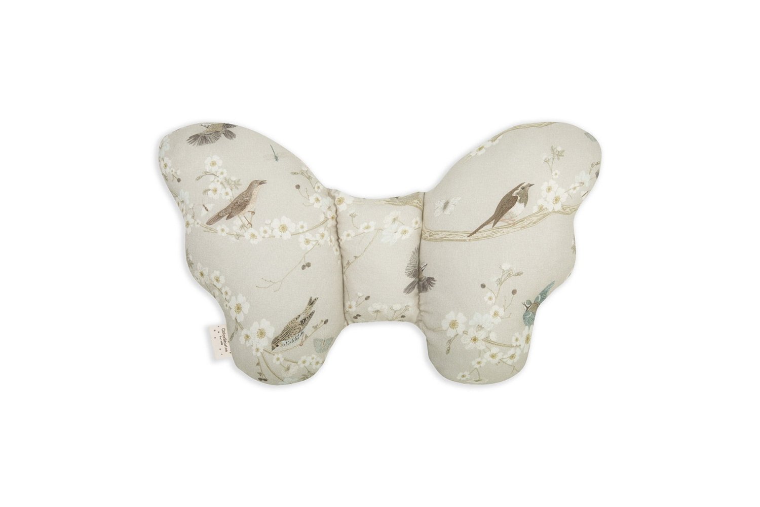 Birdsong Butterfly Pillow