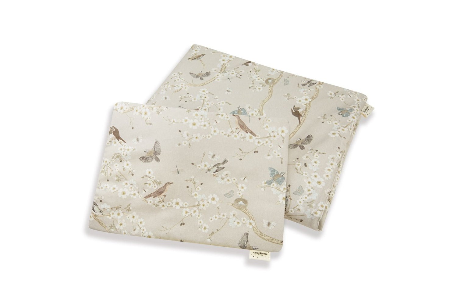 Set piumino e cuscino Birdsong 100x135