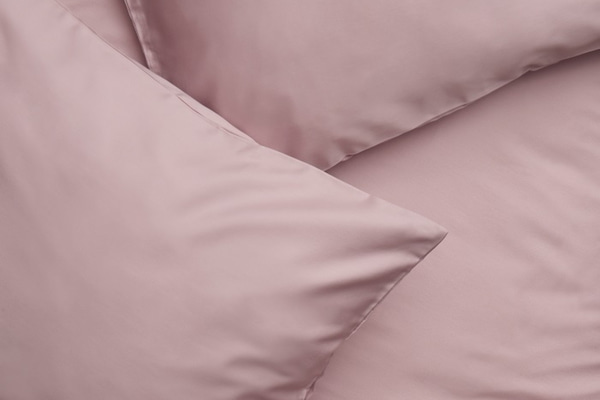 Povlak na peřinu z bavlněného saténu – Dusty Pink 140x200