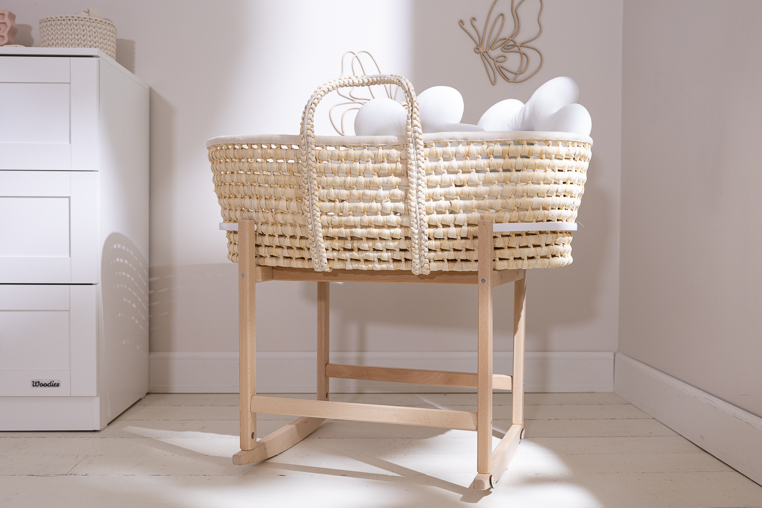 - Couffin Maia Set Complet à Bascule - Beige (Mon Lit Cabane) - Image 9