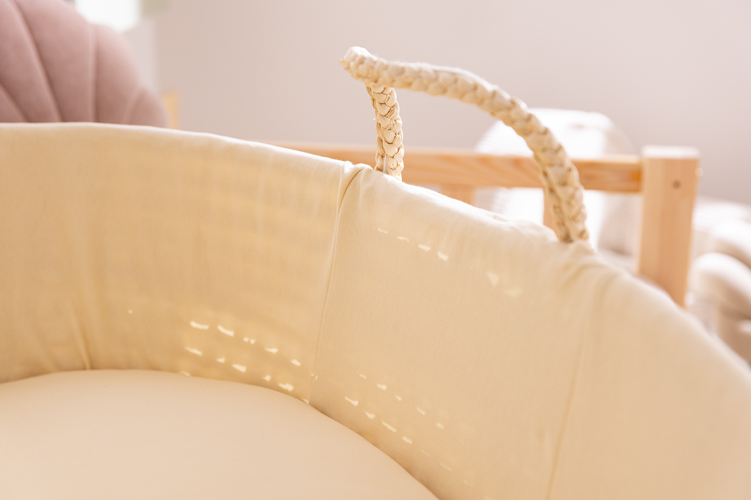 - Couffin avec Matelas, Parure Sans Support - (Mon Lit Cabane) - Image 6