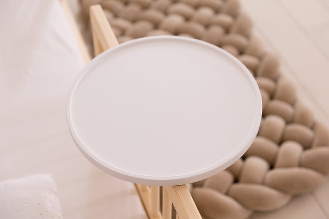 Wooden Bedside Shelf